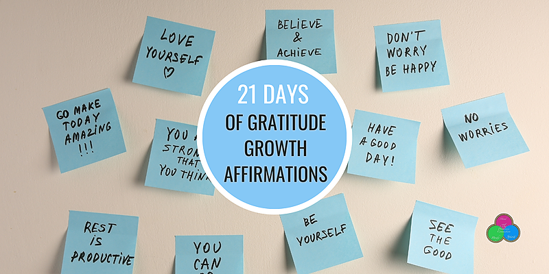 20 Days of Gratitude Growth Affirmations