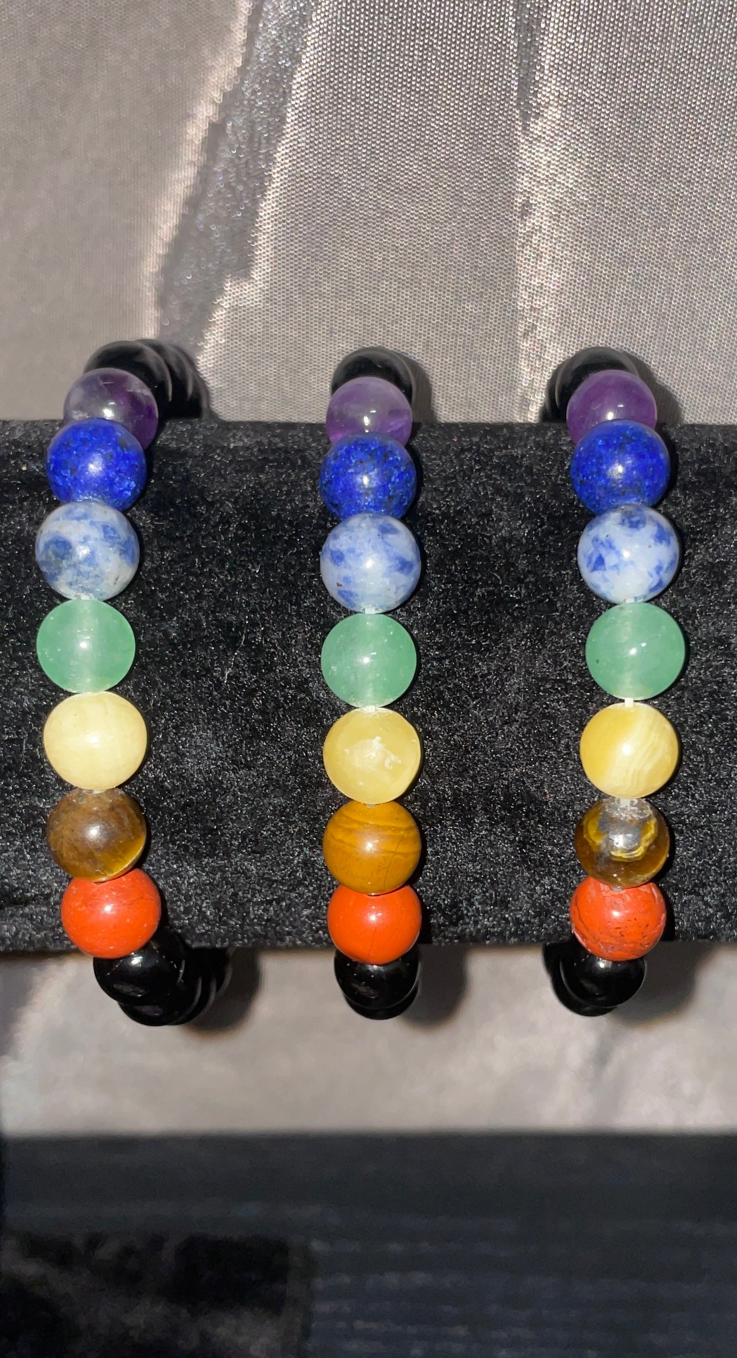 Chakra Balancing Gemstone Bracelet