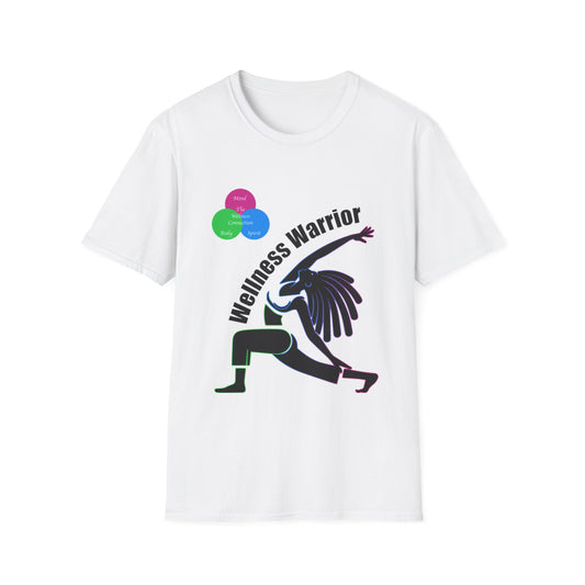 Wellness Warrior Unisex Softstyle T-Shirt - Motivational Fitness Tee