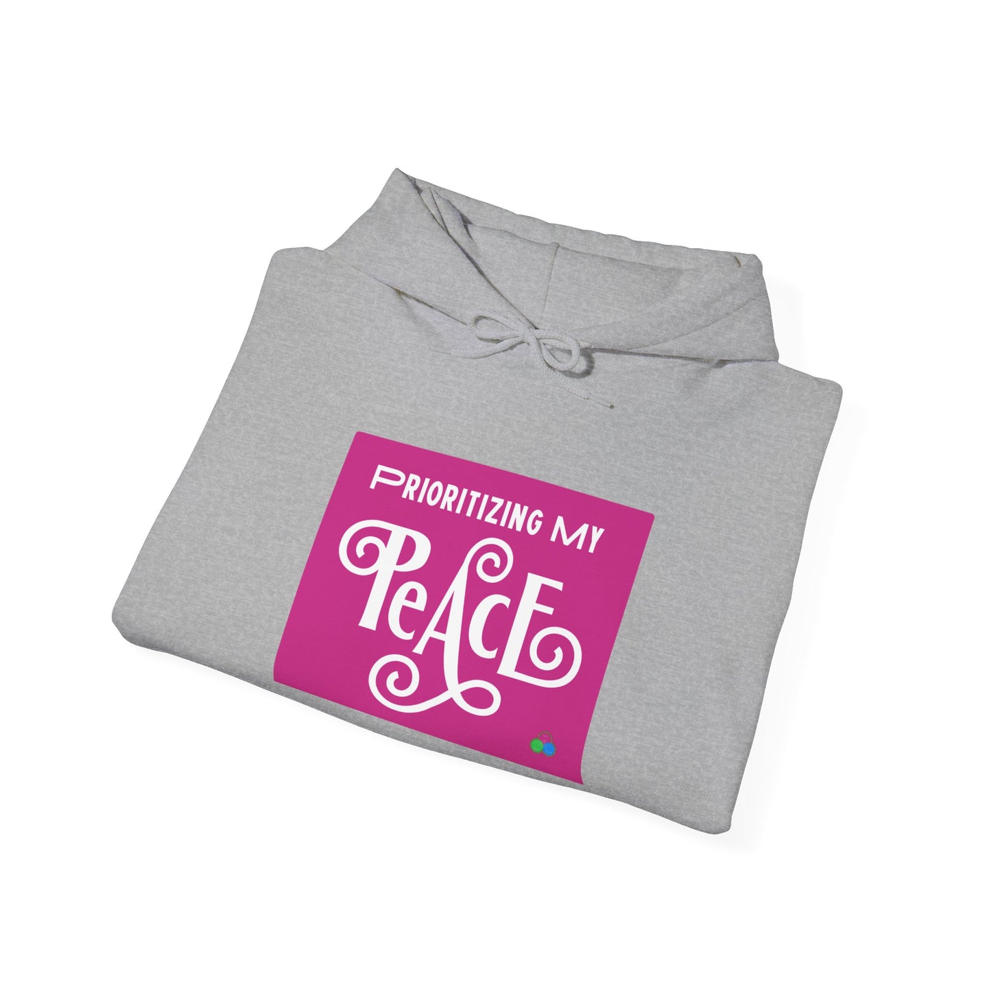 Prioritizing My Peace Hooded Sweatshirt