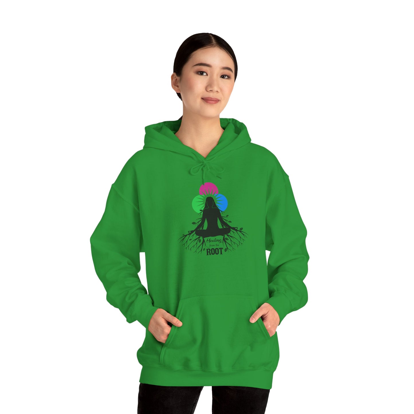 Healing From The Root Hooded Sweatshirt