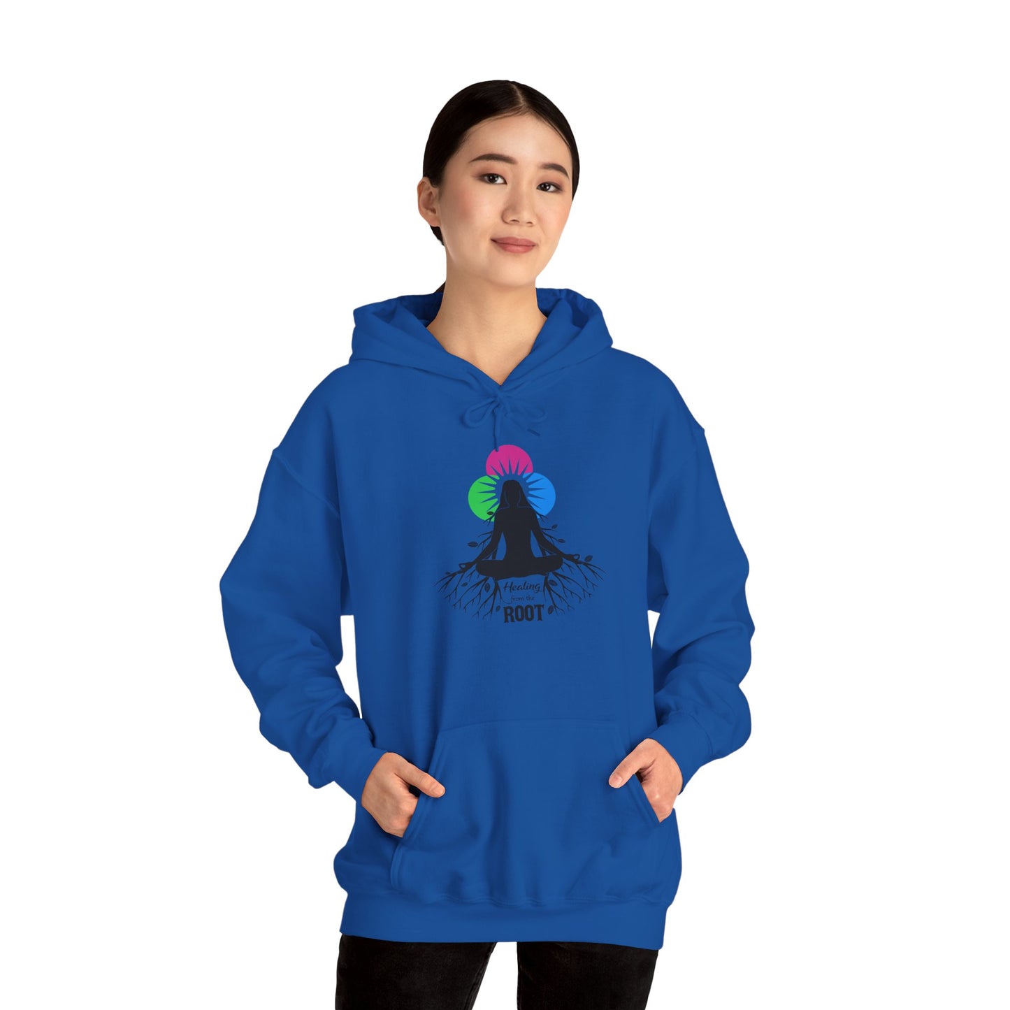 Healing From The Root Hooded Sweatshirt