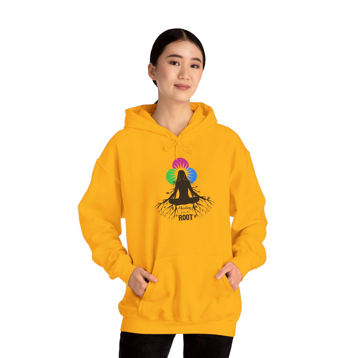 Healing From The Root Hooded Sweatshirt