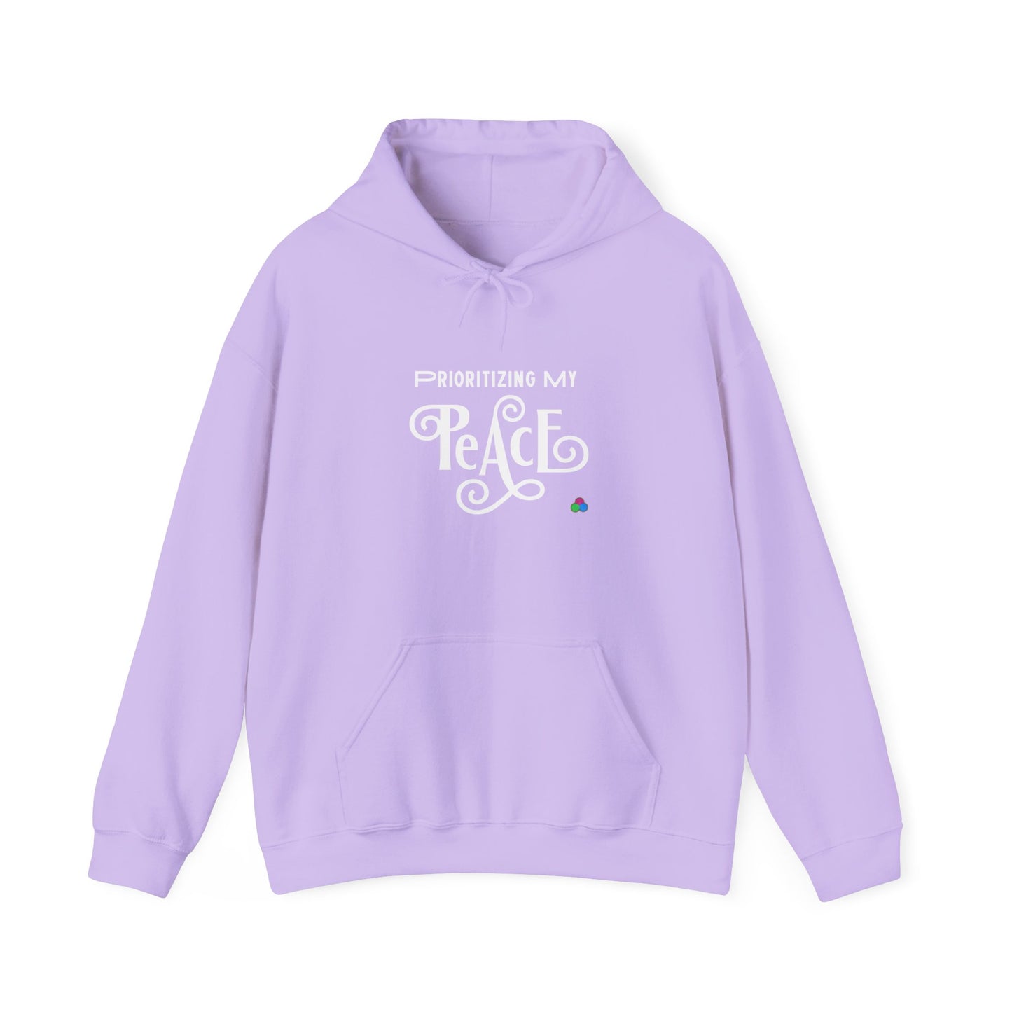 Prioritizing My Peace Hooded Sweatshirt