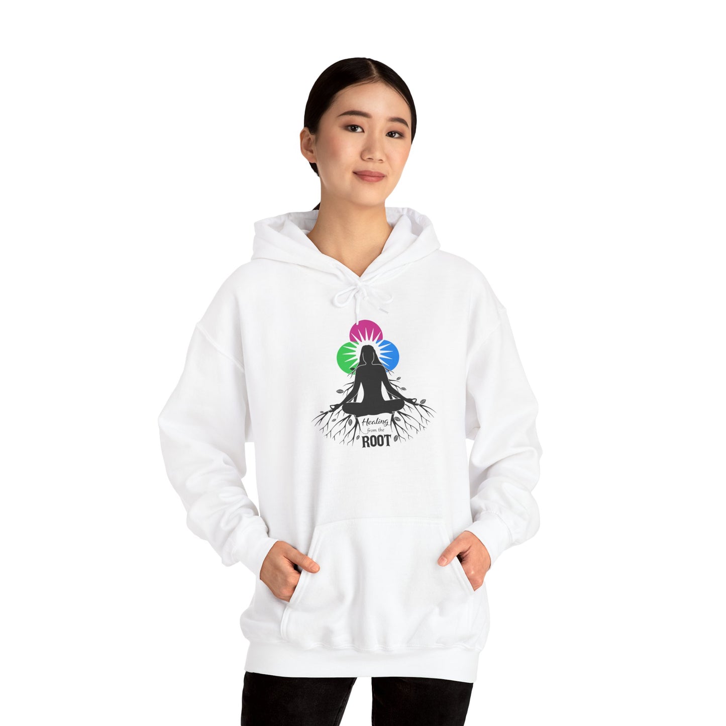Healing From The Root Hooded Sweatshirt